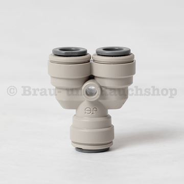 Bild von Zweiwegvert. 5/16" Y-Stück Kunststoff