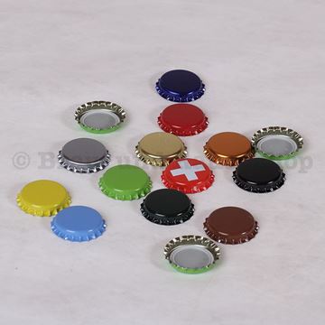 Bild von Muster aller verfügbaren Kronkork Farben