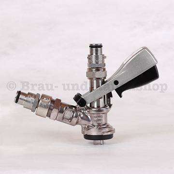 Bild von Korbfitting Zapfkopf  mit CC Anschlüssen