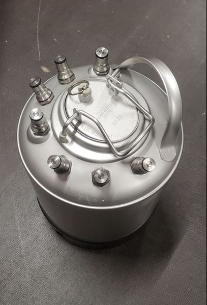 Bild von Keg Reinigungsbehälter 9 Liter 7 x NC