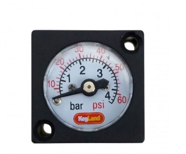 Bild von KegLand Manometer 0-4 bar für KE2016