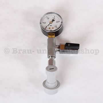 Bild von Druckprüfer Maxi mit Hahn Typ NC