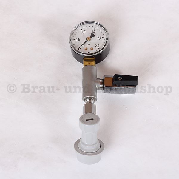 Bild von Druckprüfer Maxi mit Hahn Typ NC