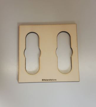 Bild von Tragpackung Holz für 4 x 0.33L Flaschen