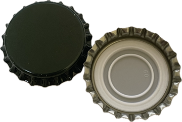 Bild von Kronkorken 29 grün 100 Stk.  profiliert