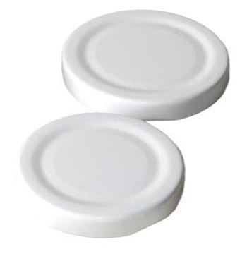Bild von Twist-off Deckel 1 Stück weiss 48mm