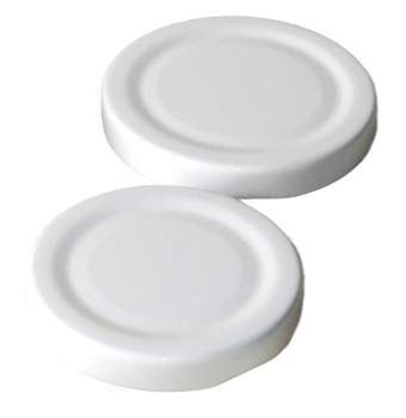 Bild von Twist-off Deckel 1 Stück weiss 48mm