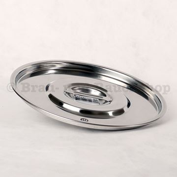 Bild von Deckel aus Edelstahl für 10 Liter Eimer