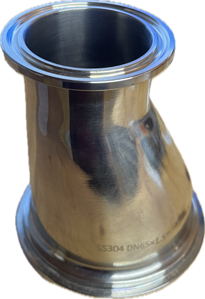 Bild von Kegelstutzen DIN 65 - 1.5" Tri Clamp