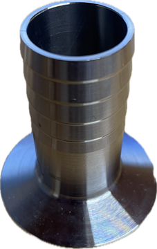 Bild von Tri Clamp 1.5" Schlauchstutzen 24mm