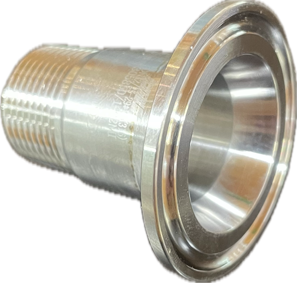 Bild von Clampstutzen DN32- 3/4 Zoll AG