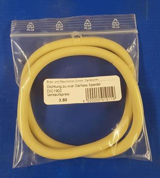 Bild von Dichtung zu oval Gärfass Speidel