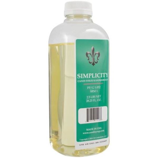 Bild von Candi Syrup Simplicity  1130 gr (2.5 lb)