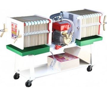 Bild von Würzepumpe mit Filter, 36 Platten