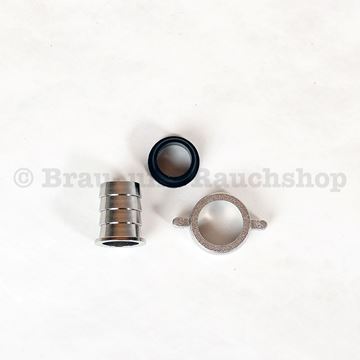 Bild von Schlauchtülle 20mmx3/4" Chromnickelstahl