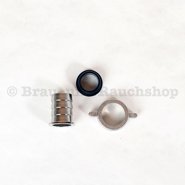 Bild von Schlauchtülle 20mmx3/4" Chromnickelstahl