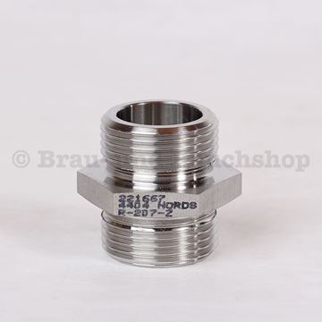 Bild von Doppelnippel  3/4"