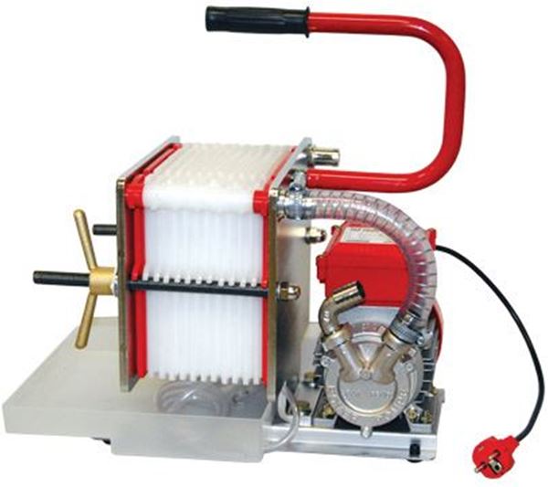 Bild von Würzepumpe mit Filter, 12 Platten