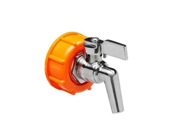 Bild von Auslaufhahn Messing verchromt