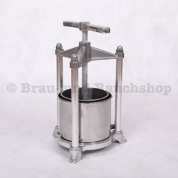 Bild von Most-/Käsepresse Durchmesser 12 cm INOX