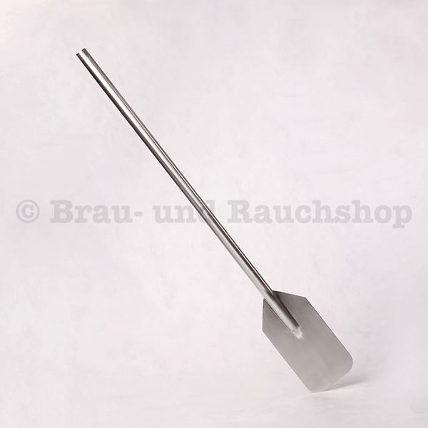 Bild von Rührkelle Edelstahl 92cm massiv