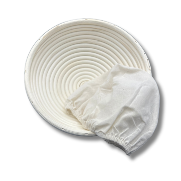 Bild von Gärkörbchen mit Baumwolltuch