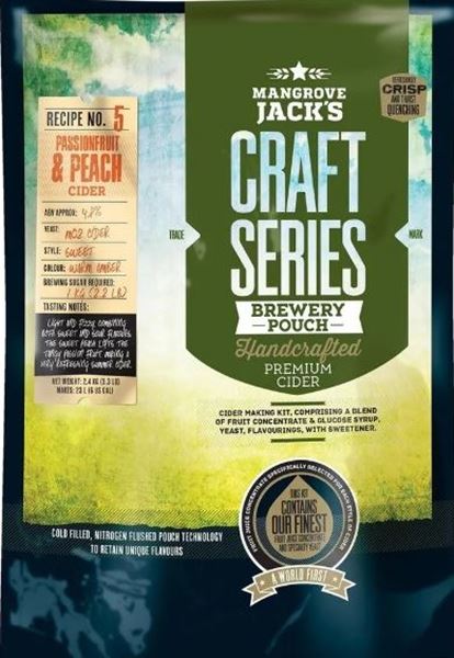 Bild von Mangrove Jack's CS Peach&Passion Cider