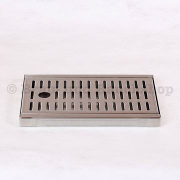 Bild von Tropfblech CNS 250x160x20mm