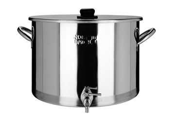 Bild von Kochtopf Edelstah 25 Lt  mit Deckel