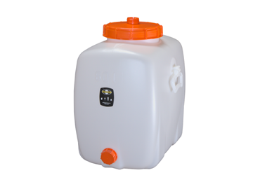 Bild von Gärtank oval 60 Liter mit Deckel