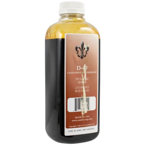 Image sur Candi Syrup D-45 amber 1130g