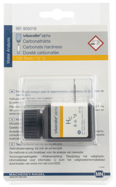 Bild von Carbonathärte Test Viscolor
