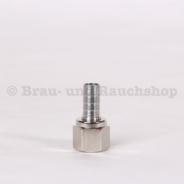 Image sur Nippel Edelstahl CC 8mm inkl. Mutter