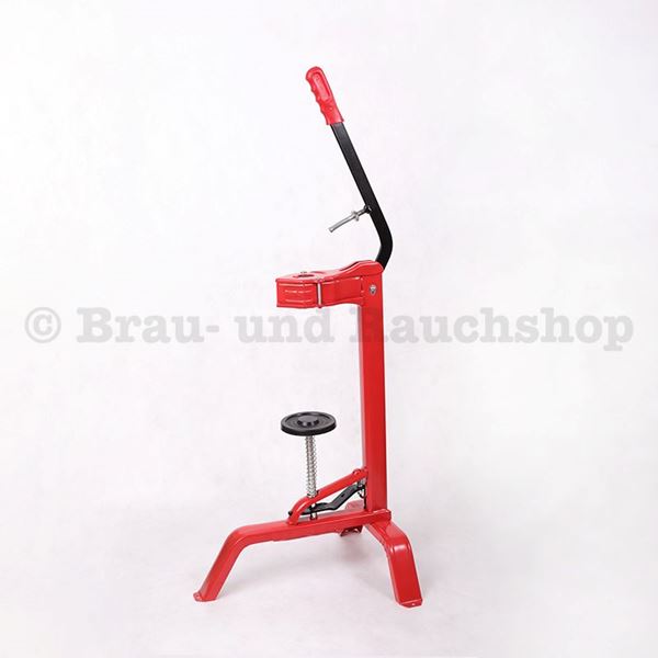 Verkorker standart-model klein rot. Brau- und Rauchshop