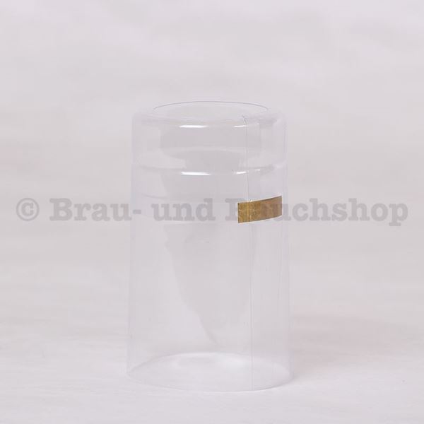 Schrumpfkapseln transparent 50 Stk.. Brau- und Rauchshop
