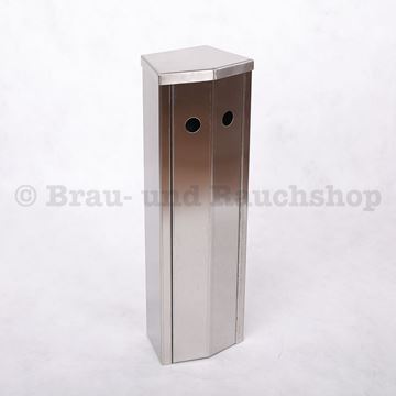 Bild von Schanksäule Chrom matt 2-leitig ohne Hah