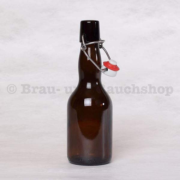 Bild von Palette 0.33L Bügelflasche braun 2376 St