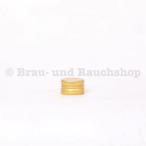 Immagine di PP Kapseln 28x18 vorgewindet gold
