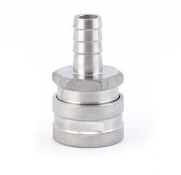 Bild von QD Kupplung mit Schlautülle 13mm