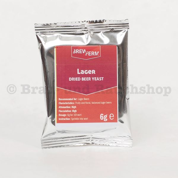 Bild von Brewferm Trockenhefe unterg. 6 g