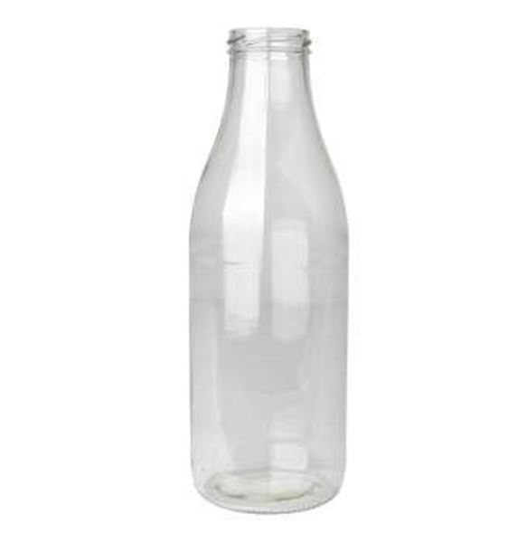 Saftflasche 1 Lt weissglas