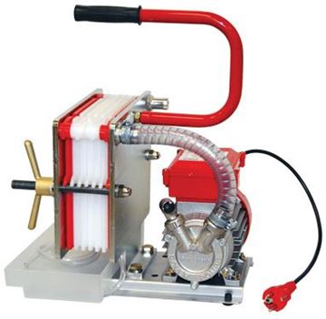 Bild von Würzepumpe mit Filter, 6 Platten