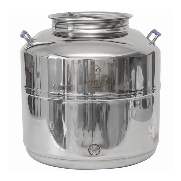 Bild von Kanne Edelstahl 50 Lt neu