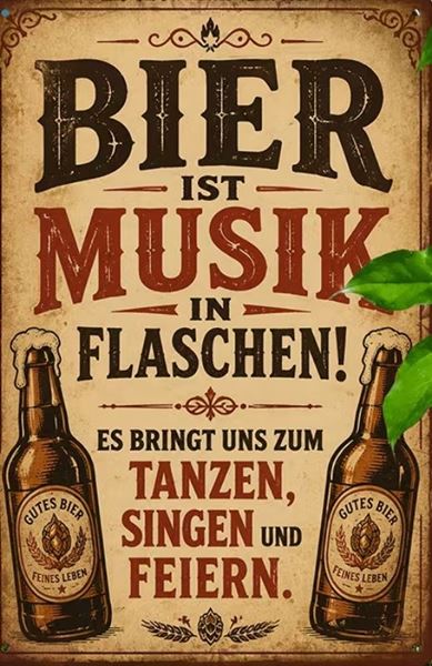 Bild von BLECHSCHILD Bier&Musik